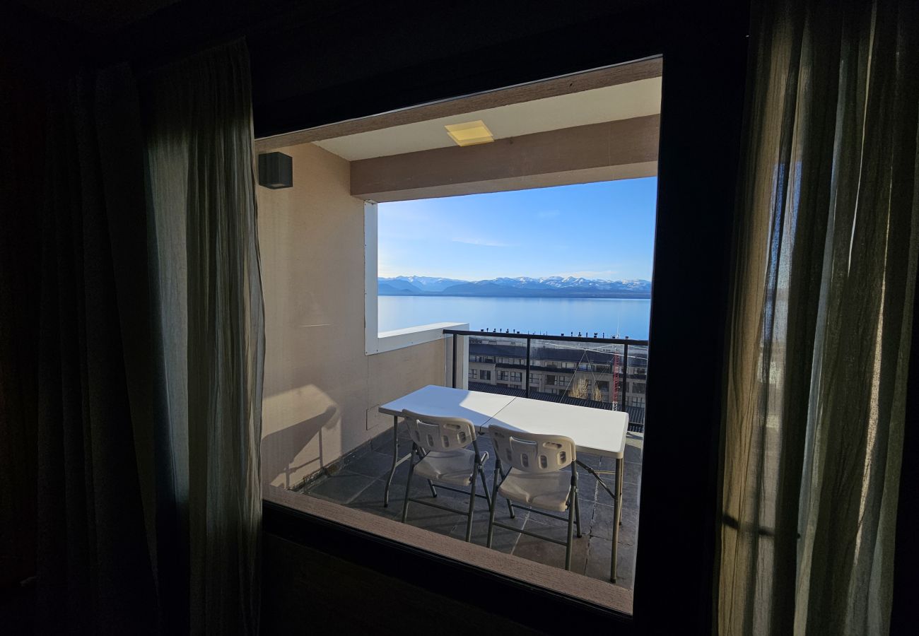 Estudio en San Carlos de Bariloche - Dto. Suizo I con vista al lago, Terraza y Estac.